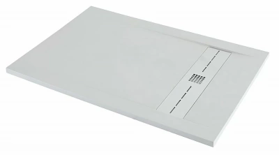 Душевой поддон Allen Brau Infinity 140x90 8.21005-21 белый камень
