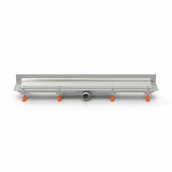 Душевой лоток PAINI Klasik CH750KN2 75 с рамкой, хром