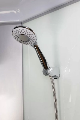 Душевая кабина Niagara Classic 330844QP 100x80 стекло матовое/профиль серебро