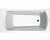 Ванна акриловая Ravak DOMINO PLUS SET 70508024 170х75