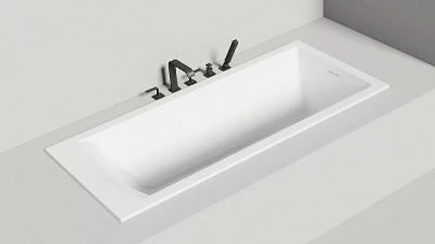 Ванна Salini Cascata 180х80 104213G белая глянцевая