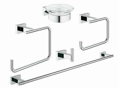 Набор аксессуаров Grohe Essentials Cube (5 предметов) 40758001