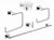 Набор аксессуаров Grohe Essentials Cube (5 предметов) 40758001 Набор аксессуаров Grohe Essentials Cube (5 предметов) 40758001