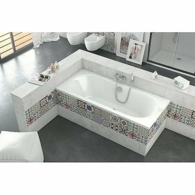 Ванна акриловая Excellent Oceana Slim WAEX.OCE18WHS 180x80 белая