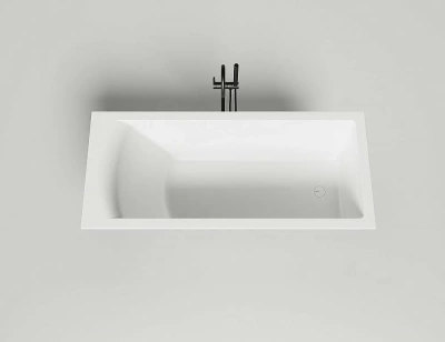 Ванна Salini Cascata KIT S-Sense 104313GRF 170x75 белая/полностью RAL глянцевая