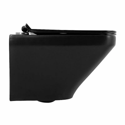 Унитаз подвесной BelBagno SELA BB3201CHR безободковый, с крышкой микролифт, с инсталляцией и кнопкой