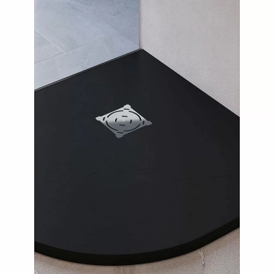 Душевой поддон RGW ST/R-G Stone Tray 16153099-02 90x90 графит