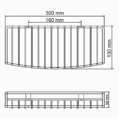 Полка WasserKRAFT K-141133
