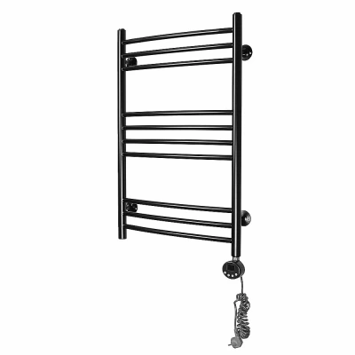 Полотенцесушитель электрический Domoterm Калипсо П10 500x800 ЧРН E черный