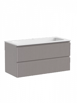 Тумба с раковиной Sancos SNOB R SNR100SM 100 Doha Soft