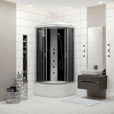 Душевая кабина Niagara Classic NG-2509-14G 100х100 с гидромассажем