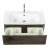 Тумба с раковиной BelBagno ALBANO 2C SO CER 105 Rovere Nature Grigio