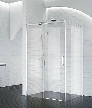 Душевой уголок BelBagno ACQUA AH-1 150x90 прозрачный/хром