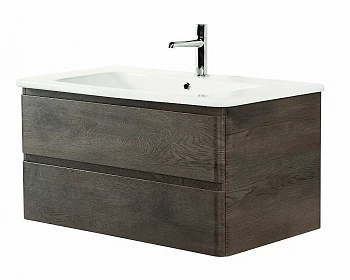 Тумба с раковиной BelBagno ALBANO 2C SO CER 105 Rovere Nature Grigio