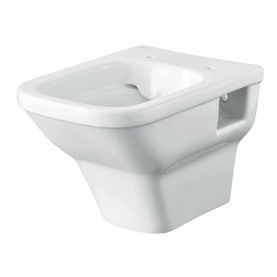 Унитаз подвесной Santek Лайн 1WH501574 безободковый, с крышкой микролифт