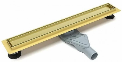 Душевой трап ESBANO Combi C-TILE-70SG 70 золото