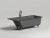 Ванна Salini Cascata S-Stone 104223MRH 180x80 белая/снаружи RAL матовая Ванна Salini Cascata S-Stone 104223MRH 180x80 белая/снаружи RAL матовая