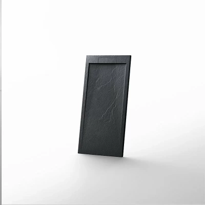 Душевой поддон Esbano Luxe 90х90 ESPLX90B черный матовый