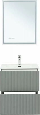 Тумба с раковиной Aquanet Джейн 313316/254363 60 мисти грин