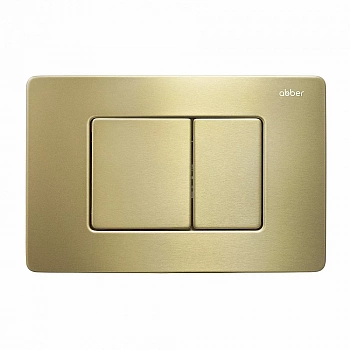 Кнопка для инсталляции ABBER AC0120MMG золото матовое