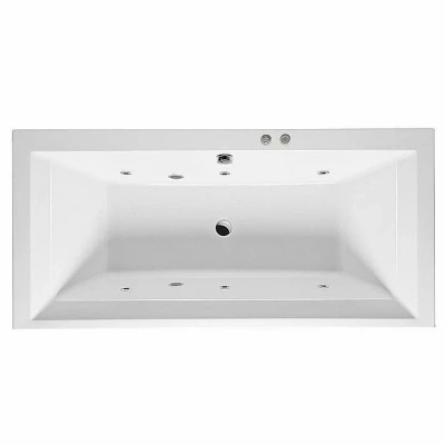 Ванна акриловая EXCELLENT Crown Grand SOFT WAEX.CRG19.SOFT.CR 190x90 белая с гидромассажем