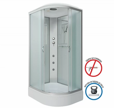 Душевая кабина Niagara Classic NG-33194-14G 110х90 с гидромассажем