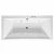 Ванна акриловая EXCELLENT Crown Grand SOFT WAEX.CRG19.SOFT.CR 190x90 белая с гидромассажем
