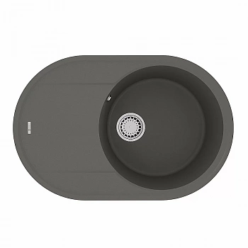 Кухонная мойка Lemark Lacha 760 9910059 серый шелк