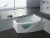 Ванна акриловая Gemy Glass Panel G9056 K 170х130 белая с гидромассажем Ванна акриловая Gemy Glass Panel G9056 K 170х130 белая с гидромассажем