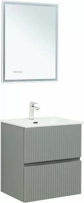 Тумба с раковиной Aquanet Джейн 313316/254363 60 мисти грин
