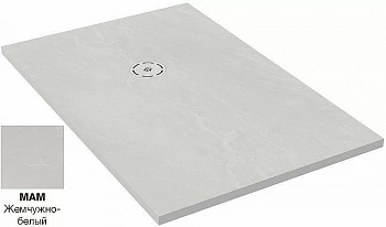 Душевой поддон Jacob Delafon SINGULIER E67013-MAM 120x80 жемчужно-белый