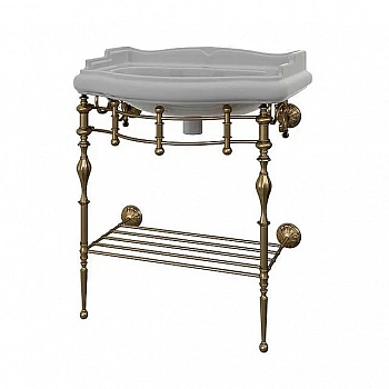 Консоль с раковиной Caprigo  Concol 7060/73 Бронза