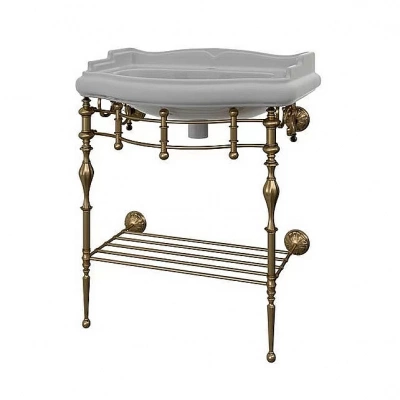Консоль с раковиной Caprigo  Concol 7060/73 Бронза