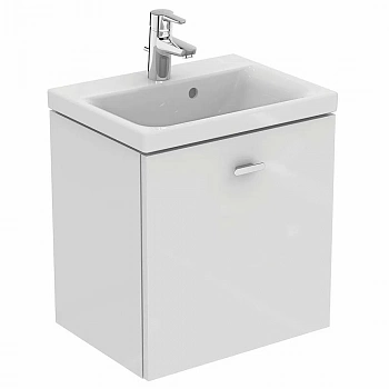Тумба с раковиной Ideal Standard Connect Space E0312WG 50 белая глянцевая