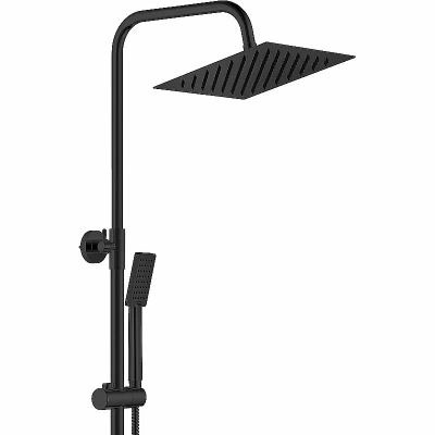 Душевая система Rush Thira TR3635-50Black черная матовая