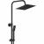 Душевая система Rush Thira TR3635-50Black черная матовая