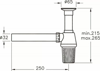 Сифон для раковины Vitra A45109