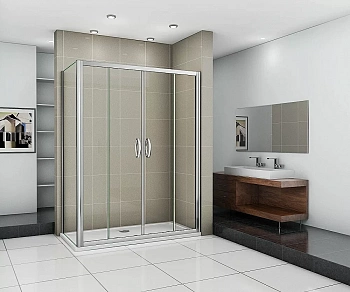 Душевой уголок Good door INFINITY WTW-TD+SP 170x90 прозрачный