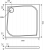 Душевой поддон Good door КВАДРО 90x90