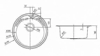 Кухонная мойка IDDIS Suno SUN49S0i77