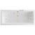 Ванна акриловая Excellent Aquaria Lux Slim SMART WAEX.AQU18S.SMART.GL 180x80 белая с гидромассажем