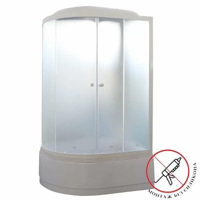 Душевая кабина Parly Tomorrow EF1221R, ABS-пластик, 120х80х215, матовое стекло