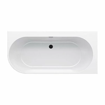 Ванна акриловая Ravak FREEDOM Corner R/L 170x80 слив-перелив черный