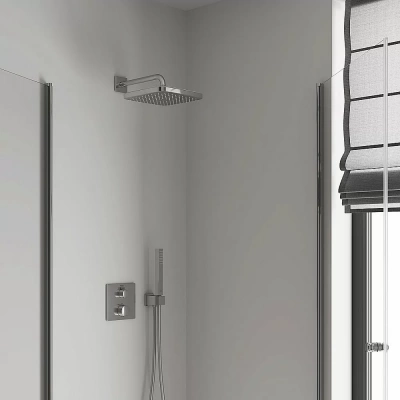 Верхний душ Grohe Tempesta Cube 250 26681000 хром