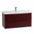 Тумба с раковиной BelBagno MARINO-CER 2C SO 90 Bianco Lucido