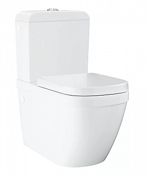 Унитаз напольный GROHE Euro Ceramic 39462000 альпин-белый, с бачком, безободковый
