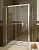 Душевой уголок Radaway Premium Plus DWJ+S 140x90 стекло текстурное/профиль хром