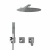 Душевая система WasserKRAFT Weida 3100 SET2828 хром