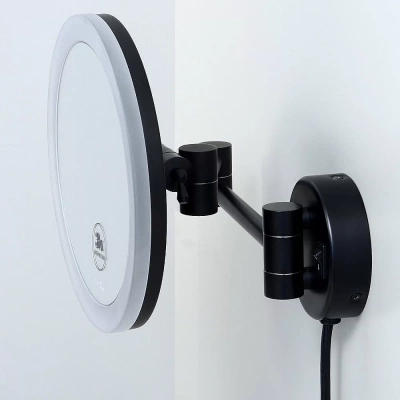 Зеркало косметическое WasserKRAFT K-1004BLACK