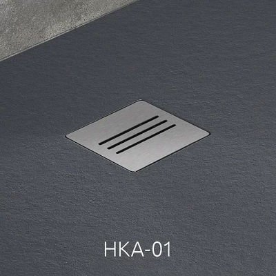 Душевой поддон Radaway Kyntos C antracite HKC100100-64 100x100 серый